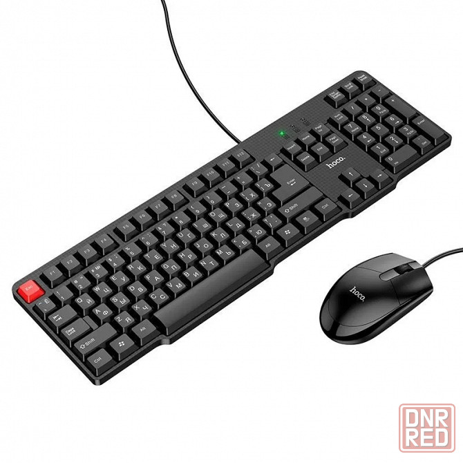 Игровая клавиатура и мышь Hoco GM16 Business черный Макеевка - изображение 4