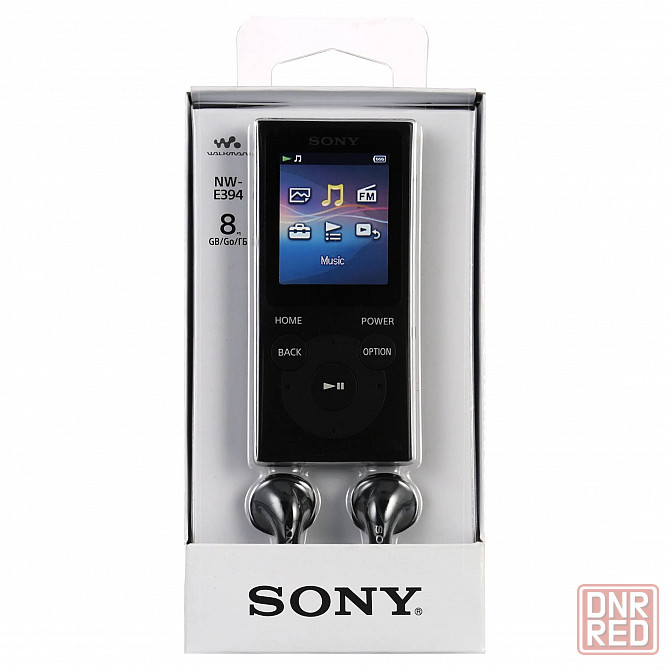 Плеер Sony Walkman NW-E394, 8 ГБ + наушники, MP3, цифровой Донецк - изображение 6