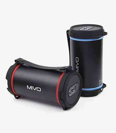Портативная колонка MIVO M05 (Bluetooth, USB, MicroSD, FM, AUX, Mic) 3D Стерео, 12W Макеевка