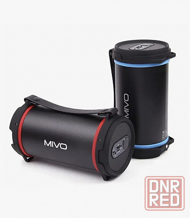 Портативная колонка MIVO M05 (Bluetooth, USB, MicroSD, FM, AUX, Mic) 3D Стерео, 12W Макеевка - изображение 2