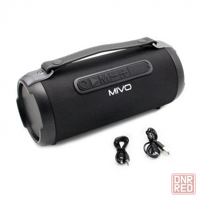 Портативная колонка MIVO M08 (Bluetooth, USB, MicroSD, FM, AUX, Mic) 3D Стерео Динамик 10W Макеевка - изображение 3