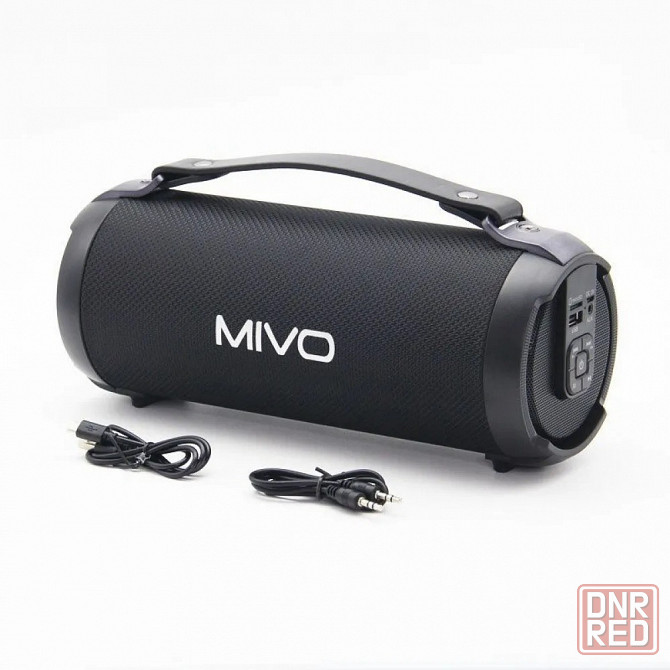 Портативная колонка MIVO M09 (Bluetooth, USB, MicroSD, FM, AUX, Mic) 3D Стерео Динамик 9W Макеевка - изображение 4
