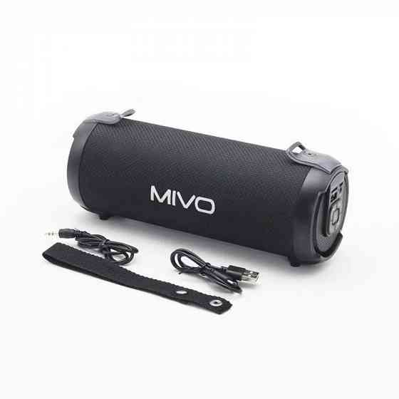 Портативная колонка MIVO M10 (Bluetooth, USB, MicroSD, FM, AUX, Mic) 3D Стерео Динамик 8,5W Макеевка