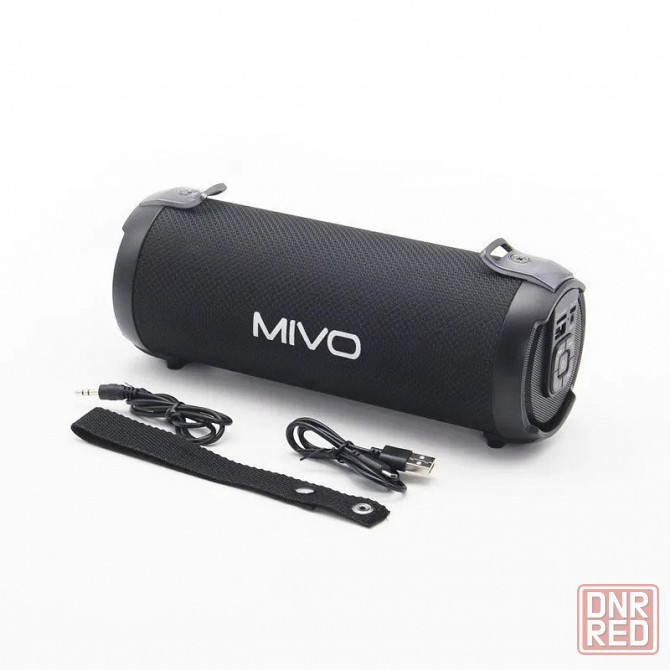 Портативная колонка MIVO M10 (Bluetooth, USB, MicroSD, FM, AUX, Mic) 3D Стерео Динамик 8,5W Макеевка - изображение 4