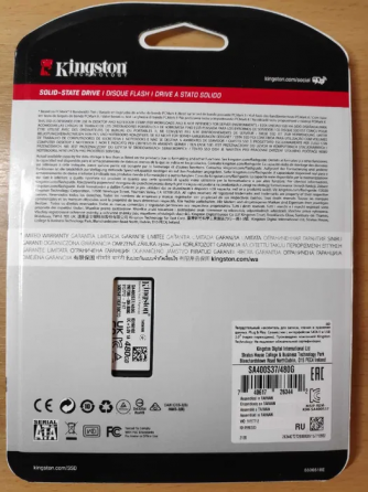 SSD Жесткий диск Kingston A400 480gb - A2000 500gb Новый! Донецк