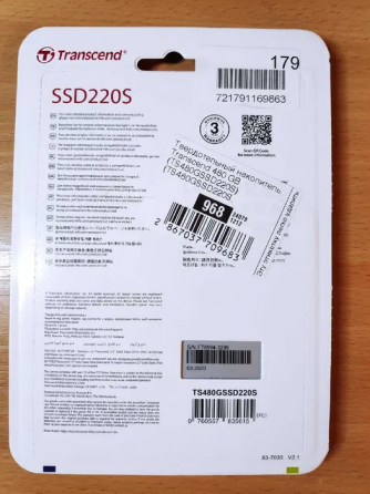 SSD Transend TS480GSSD220S 480ГБ, 2.5", SATA III Донецк