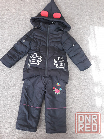 Комплект зимний куртка и полукомбенизон для девочки/мальчика 2.5-4 лет Мариуполь - изображение 1