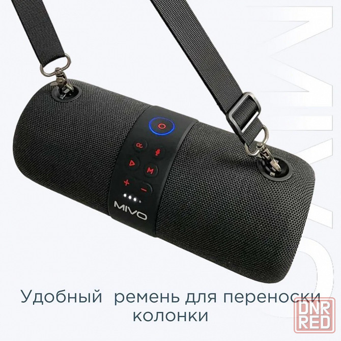 Портативная колонка MIVO M11 PRO Black (Bluetooth, USB, MicroSD, FM, AUX) 3D Стерео Динамик Макеевка - изображение 7