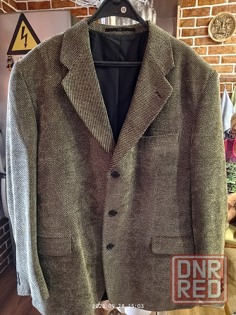 Продаю новый мужской пиджак, большой размер 60 Донецк - изображение 1