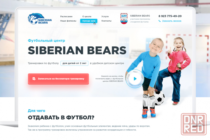 Дизайн сайта для вашего бизнеса / Опыт работы 8 лет Донецк - изображение 4