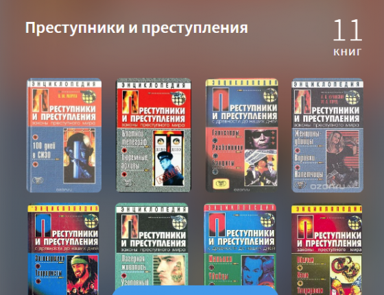 продам серию книг "Преступники и преступления" Донецк