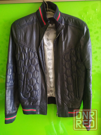 Кожаная куртка Gucci Донецк - изображение 2