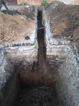 Земляные работы в ручную канализация, водопровод, врезка под ключ. Донецк