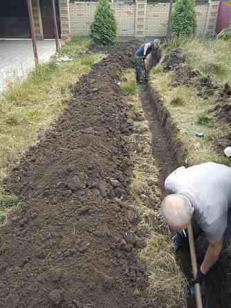 Земляные работы в ручную канализация, водопровод, врезка под ключ. Донецк