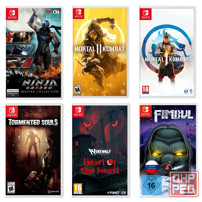 Игры Nintendo Switch, картриджи приставки, консоль Нинтендо Свитч Донецк - изображение 2