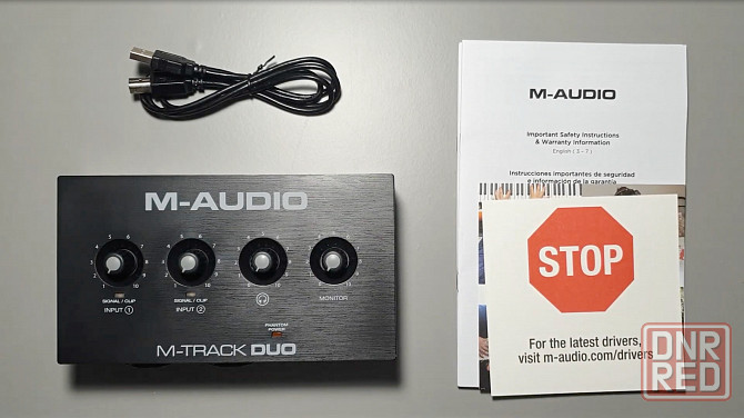 Звуковая карта M-AUDIO M-Track DUO, студийная, аудиоинтерфейс, USB Донецк - изображение 5