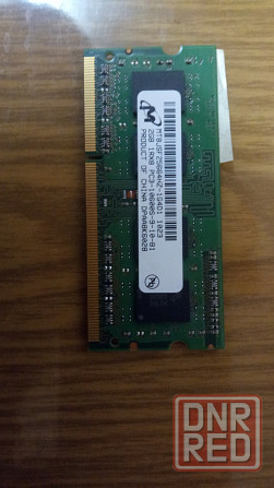 Модуль оперативной памяти для ноутбука Micron DDR3 1333, 1066 MHz 2Gb Донецк - изображение 1