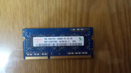 Продам модуль оперативной памяти для ноутбука, Hynix DDR3 1333, 1066 MHz 1Gb Донецк