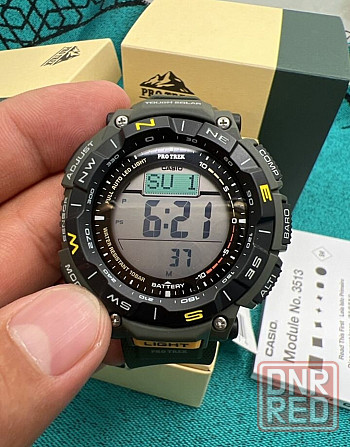 Часы Casio Protrek PRG-340-3E Донецк - изображение 6