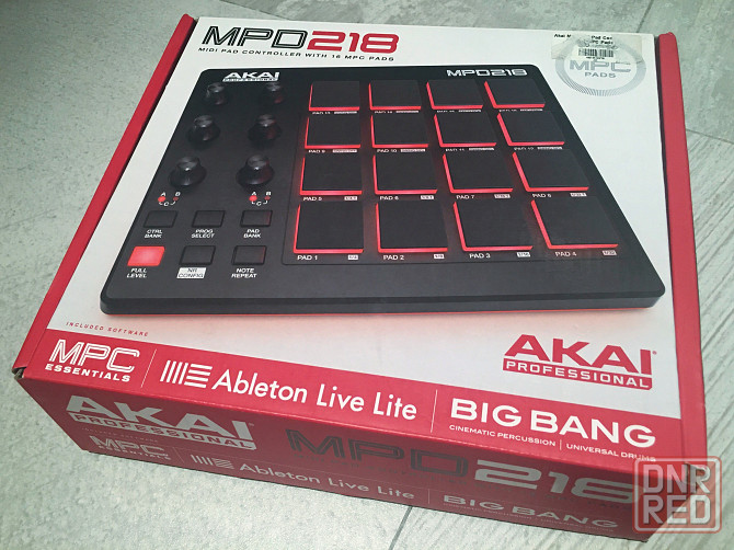 MIDI-контроллер AKAI MDP218 Professional, USB-клавиатура Донецк - изображение 7