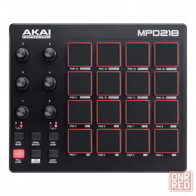 MIDI-контроллер AKAI MDP218 Professional, USB-клавиатура Донецк - изображение 1