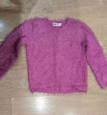 Теплый свитер для девочки 116 Донецк