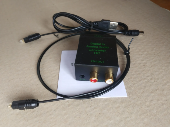 Цифро аналоговый преобразователь звука оптического аудио Мариуполь