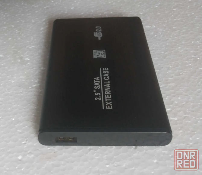 Карман USB 2.0 для SATA дисков SSD и HDD 2.5" металл. Мариуполь - изображение 2