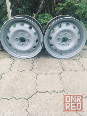 Диски R13 2шт.Хундай ( разболтовка 4/100. Донецк - изображение 1
