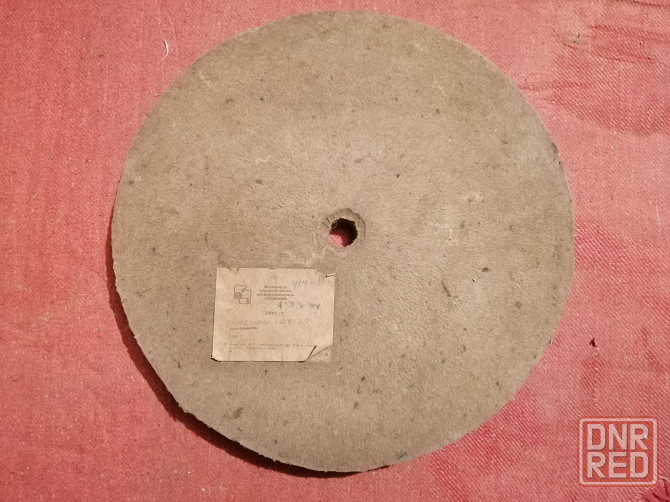 Наждачный круг 64C 40Н, точильный абразивный шлифовальный камень 350 мм, войлочный Т 380 Донецк - изображение 5