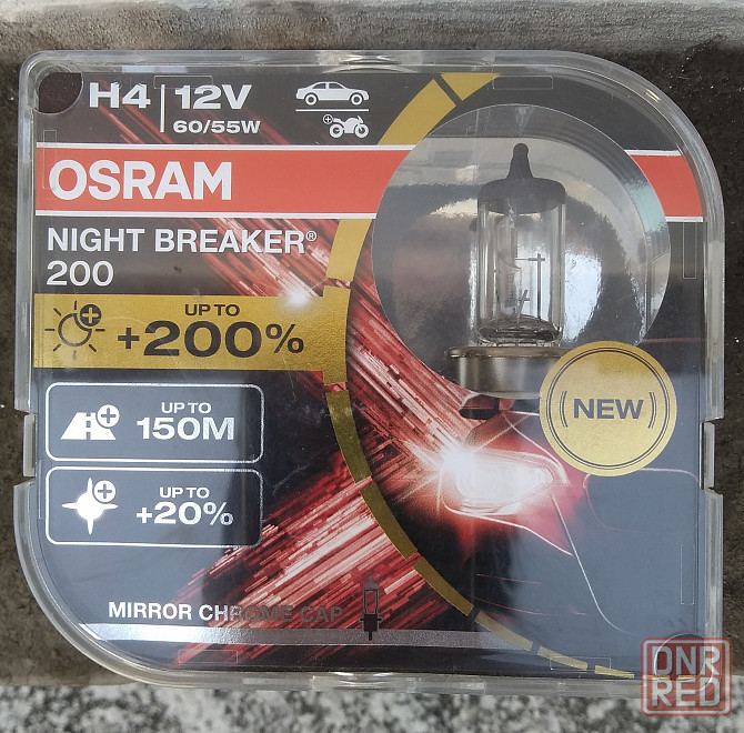 Набор ламп Osram Night Breaker 200 Донецк - изображение 1