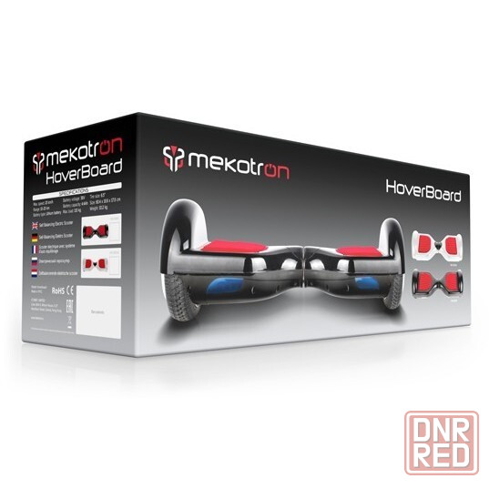 Гироскутер Mekotron HoverBoard 6 Black (HB-1861K) Донецк - изображение 1