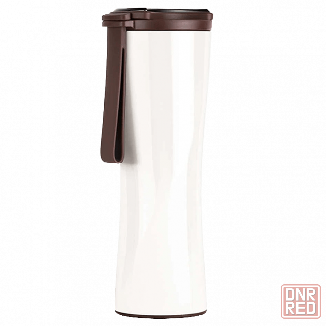 Умный Термос, Термокружка Xiaomi Kiss Kiss Fish moka oled 430 ml White/Grey Донецк - изображение 1