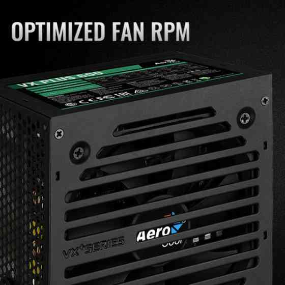 Блок питания 600 Вт AeroCool VX-600 Plus Донецк