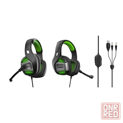 Smartbuy RUSH PUNCH'EM Наушники Игровые с Подсветкой и микрофоном, гарнитура Донецк - изображение 1