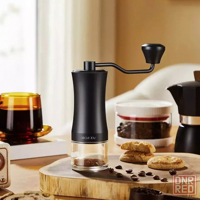 Кофемолка ручная Xiaomi Circle Joy Hand Coffee Grinder Black CJ-CF17 Донецк - изображение 1