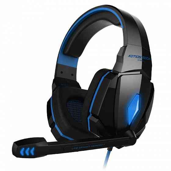KOTION EACH G4000 Наушники Игровые с Подсветкой и микрофоном, гарнитура Донецк