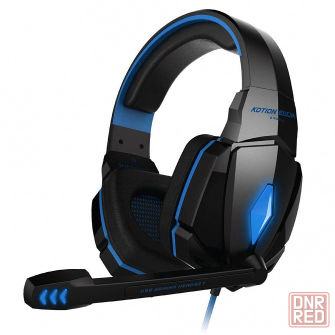 KOTION EACH G4000 Наушники Игровые с Подсветкой и микрофоном, гарнитура Донецк - изображение 1