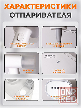 Отпариватель Ручной Xiaomi Lofans Garment Steamer GT-306LW Pink Донецк - изображение 2