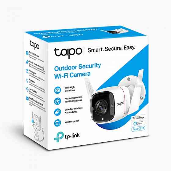 TP-Link Tapo C310 2K Уличная умная Wi-Fi IP камера наблюдения Донецк