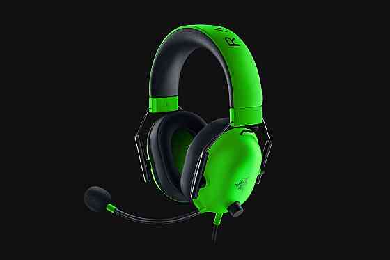 Игровая гарнитура, наушники Razer Blackshark V2 X, зеленый Донецк
