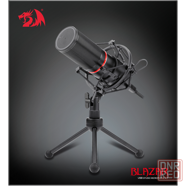 Игровой стрим микрофон Redragon BLAZAR GM300 Донецк - изображение 1