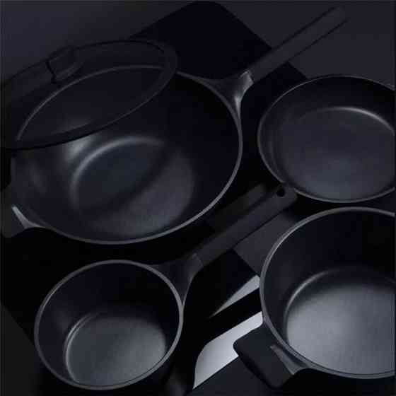 Сковорода с крышкой Xiaomi HuoHou Wok (HU0161) (32см) Донецк