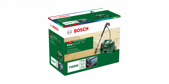 Портативная мойка высокого давления BOSCH EasyAquatak 100 Long Lance, 100 бар, 270 л/ч Донецк