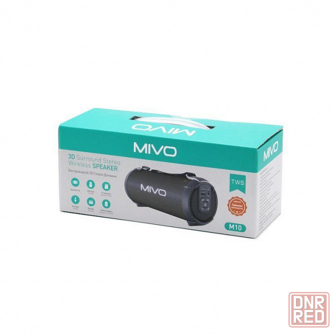 Mivo M10, 10Вт Портативная беспроводная колонка Донецк - изображение 1