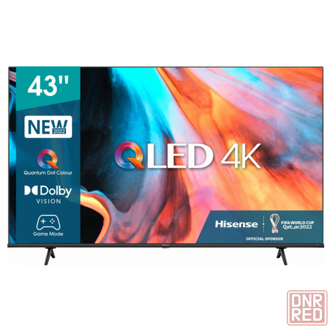 Телевизор Hisense 43E7HQ, QLED, 4K Ultra HD Донецк - изображение 1