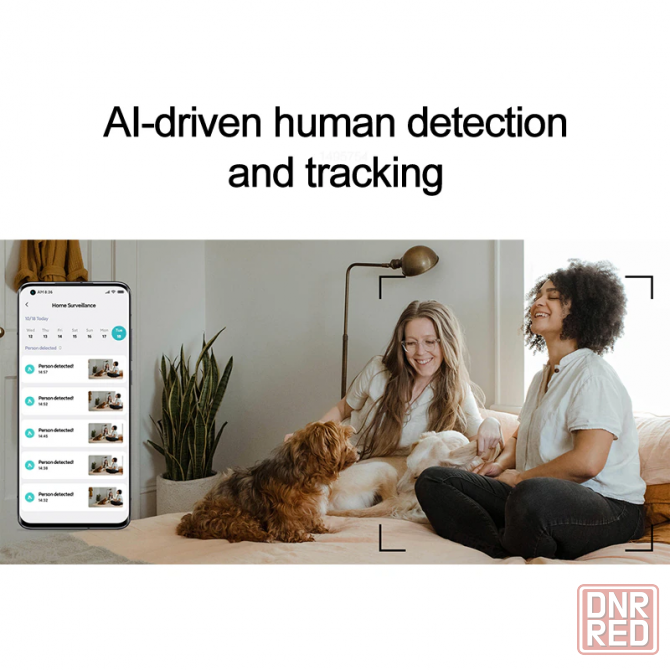 Xiaomi Smart Camera C400 2.5K Поворотная умная домашняя Wi-Fi IP камера наблюдения, радионяня Донецк - изображение 3