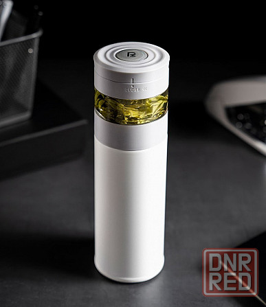 Заварочный термос, Термокружка Xiaomi Pinztea Tea Separation Thermos 360 ml White Донецк - изображение 1