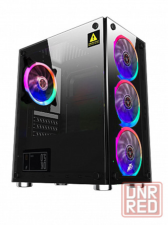 Корпус 1STPLAYER Firebase X2 mATX 4x120mm LED TG (X2-4R1) Донецк - изображение 1