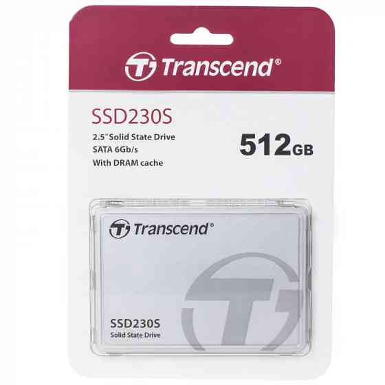 SSD диск TRANSCEND 2.5" SSD230 512 Гб SATA III TLC TS512GSSD230S Донецк